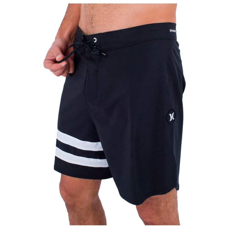 Hurley Boardshort Phantom Block Party 18 Black Voorstelling