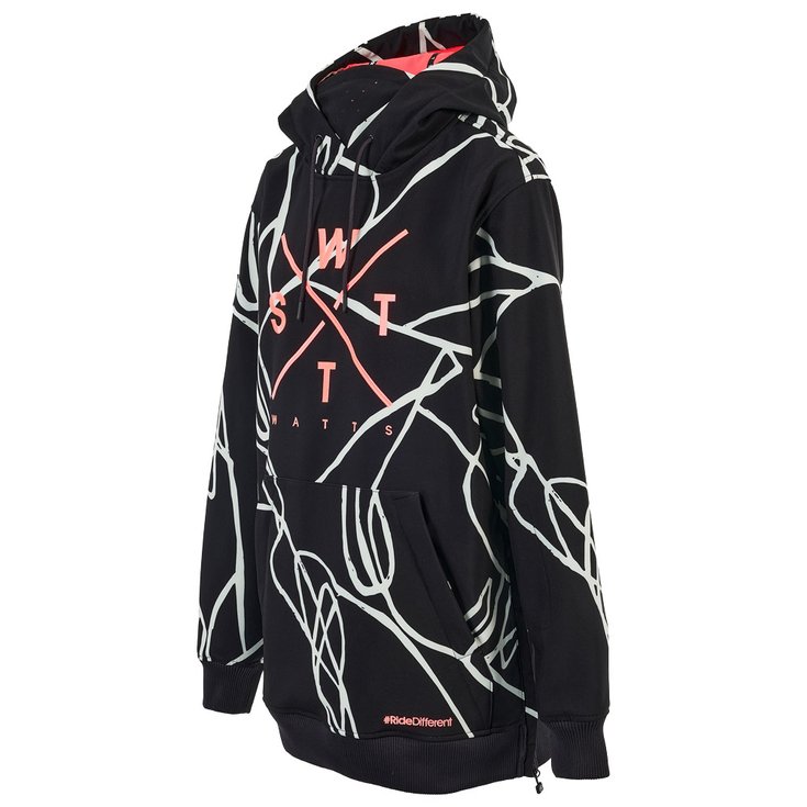Watts Chaqueta esqui Orbital Ribbon Dark Iron Presentación