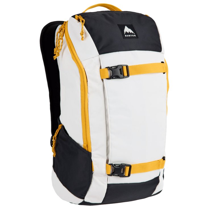 Burton Backpack Kilo 2.0 27L Stout White Goldenrod True Black Overview