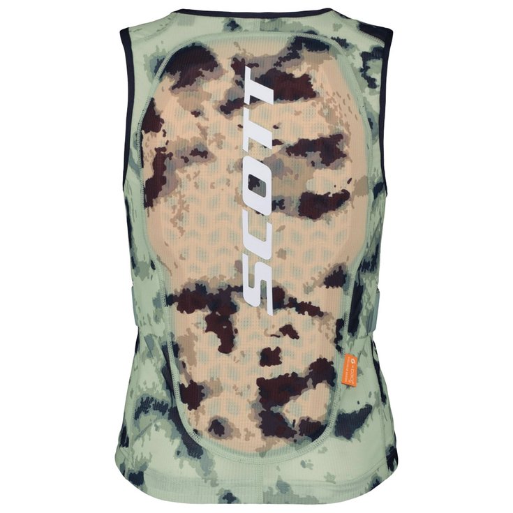 Scott Protezioni dorsale Vest Airflow Junior Fresh Green Dark Blue Presentazione
