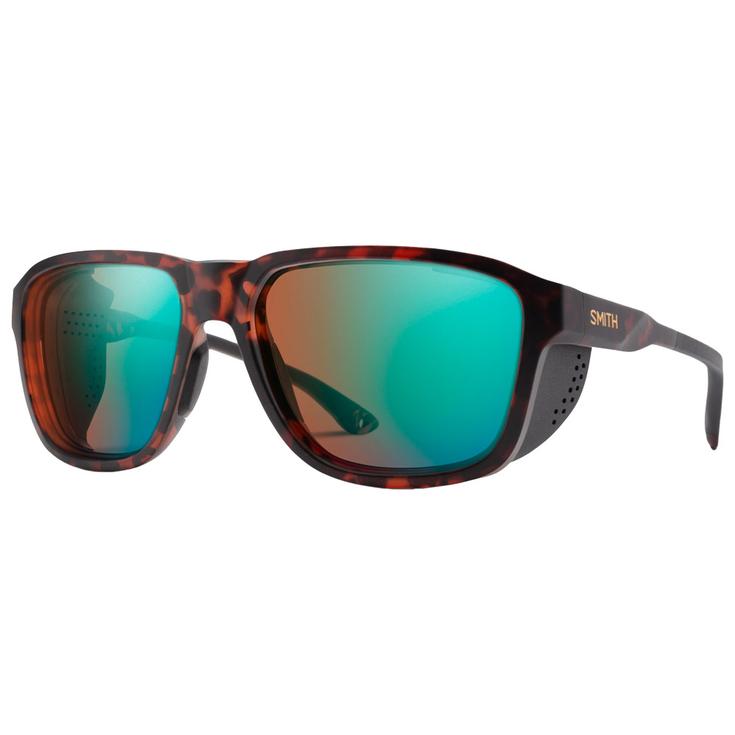 Smith Lunettes de soleil Embark Matte Tortoise Chromapop Glacier Photochromic Copper Opal Mirror Présentation