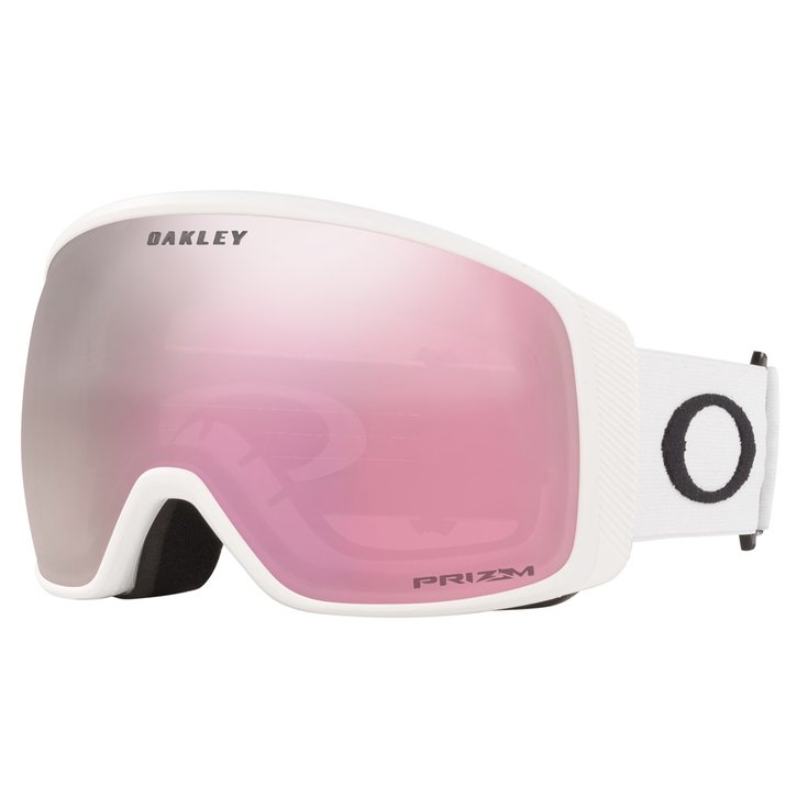 Oakley Máscaras Flight Tracker Xl Matte White Prizm Hi Pink Iridium Presentación
