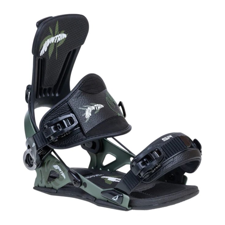 Sp Bindings Fix Snowboard Mountain Multientry Olive Présentation