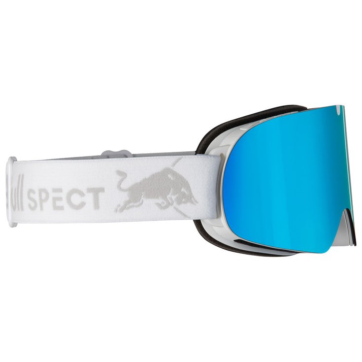 Red Bull Spect Máscaras Soar Matt White Smoke Ice Blue Mirror Presentación