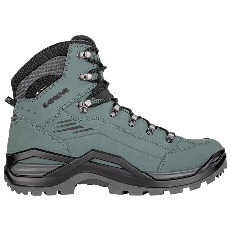 Lowa Wanderschuhe Renegade Evo Gore-Tex Mid Smoke Green Grey Präsentation
