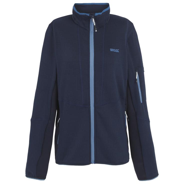 Regatta Pile Women's Ralina Full Zip Navy Presentazione