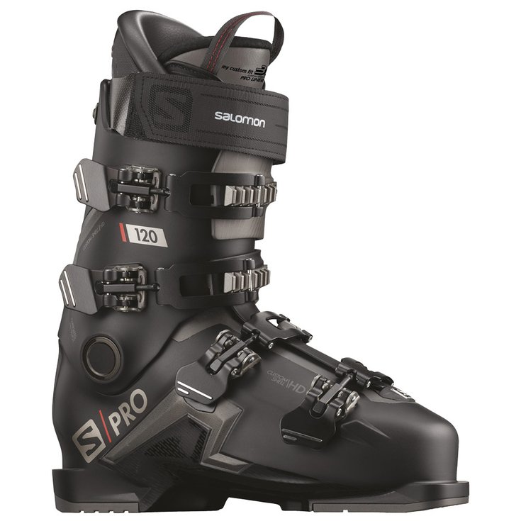 Salomon Ski boot S/pro 120 Black Belluga Red Overview