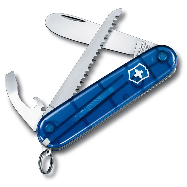Victorinox Knives My First Victorinox + Scie Blue Translucide Overview