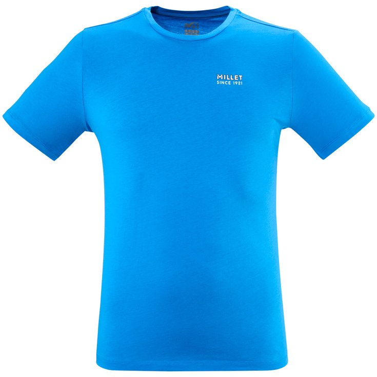Millet Heritage Jorasses Shortsleeve Electric Blue Overview