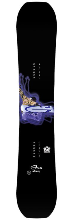 Gnu Snowboard plank Money Voorstelling