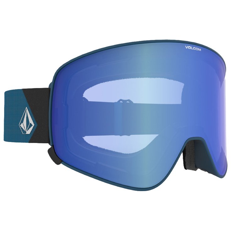 Volcom Masque de Ski Odyssey Slate Blue Blue Chrome Présentation