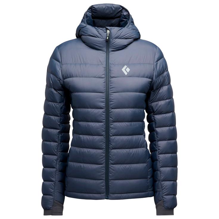 Black Diamond Daunenjacke W Access Down Hoody Charcoal Präsentation