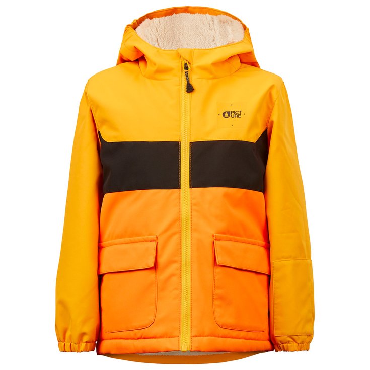 Picture Blouson Ski Snowy Toddler Yellow Overview