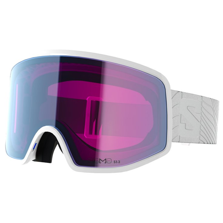 Salomon Goggles Sentry Pro Otg White Sigma Photo Sky Blue Overview