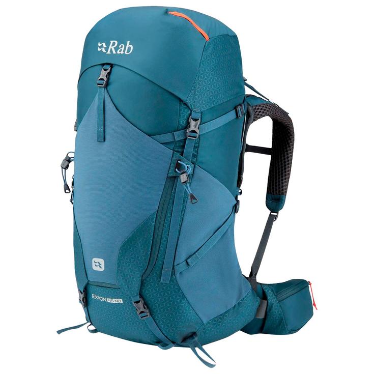 RAB Rucksack Exion 45 Nd Orion Blue Profilansicht