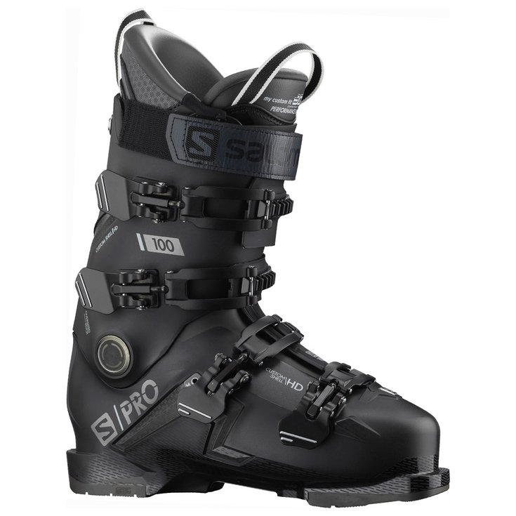 Salomon Chaussures de Ski S/pro 100 Gw Black Belluga Dark Silver Présentation