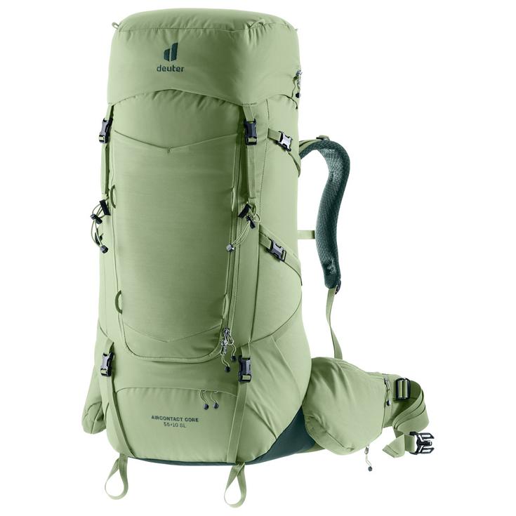 Deuter Backpack Aircontact Core 55+10 SL Grove Ivy Overview