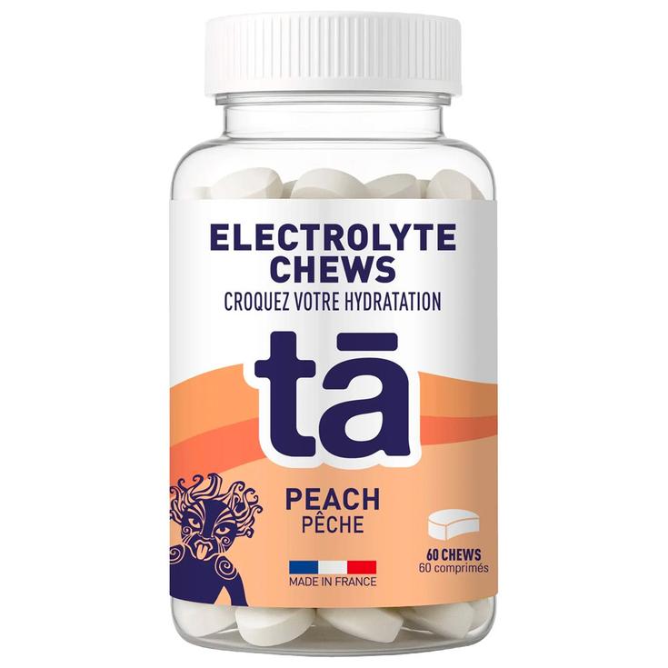 TA Energy Electrolitos Electrolytes Chews Pêche Presentación