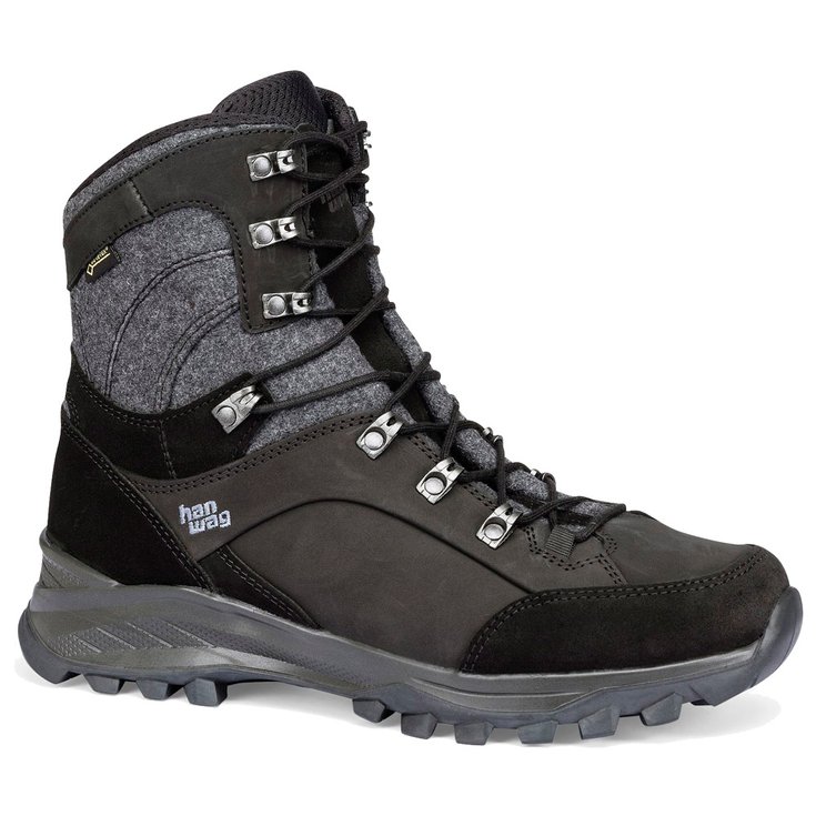 Hanwag Chaussures de randonnée Banks Winter Gtx Black Asphalt Voorstelling