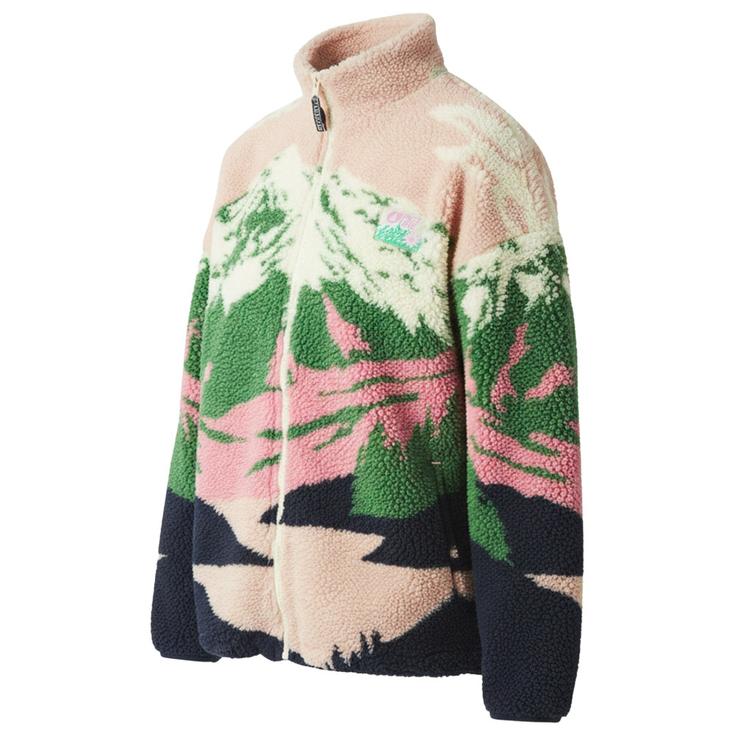 Picture Polaire Nyss Zip Fleece Cloudy Landscape Women Présentation