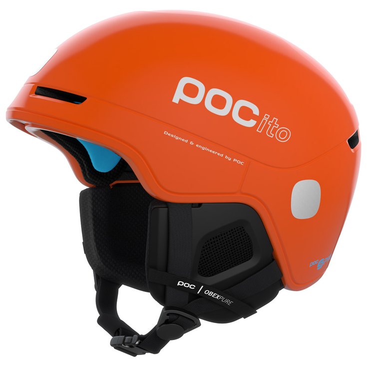 Poc Helmen Pocito Obex Spin Fluorescent Orange Voorstelling