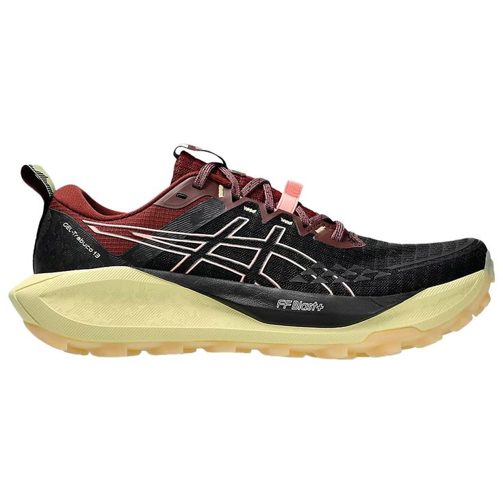 Asics Botas de trail Gel-Trabuco 13 Wmn Black Wild Blossom Presentación Asics Botas de trail Gel-Trabuco 13 Wmn Black Wild Blossom Presentación