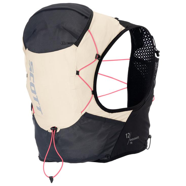 Scott Trail Trinkweste Endurance Tr' 12 Backpack Cotton White Black Präsentation