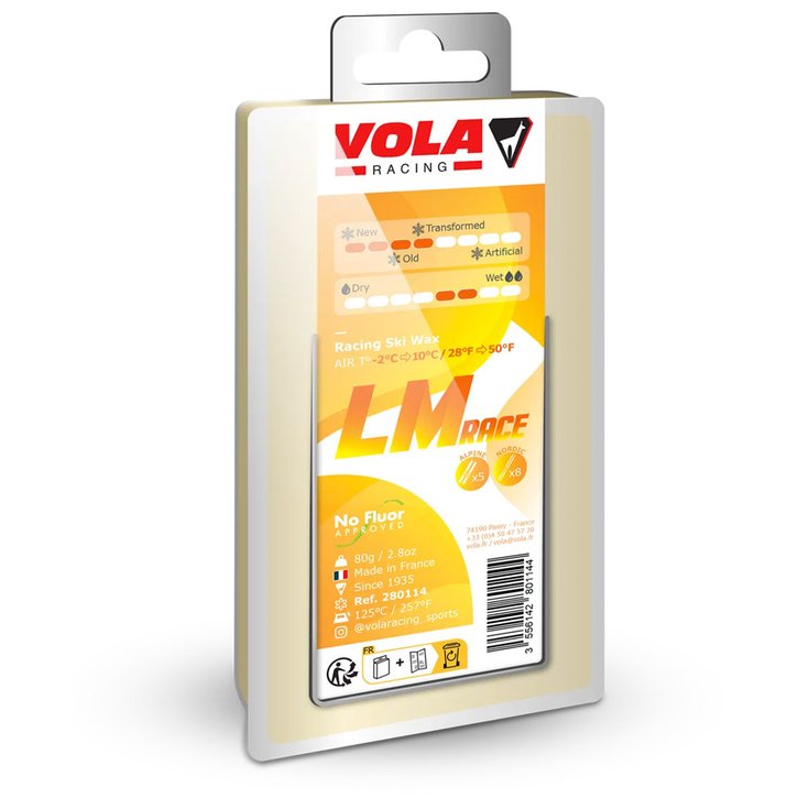 Vola Fart LMach 80g Jaune Présentation
