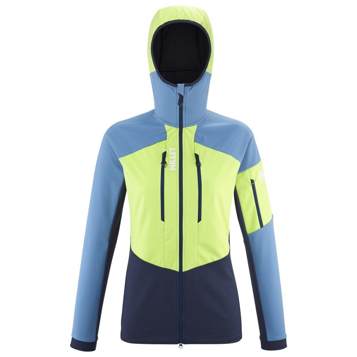 Millet Giubbotto tecnico White Shield Jkt W Saphir Limoncello Presentazione