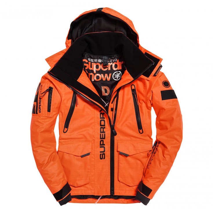 blouson ski orange