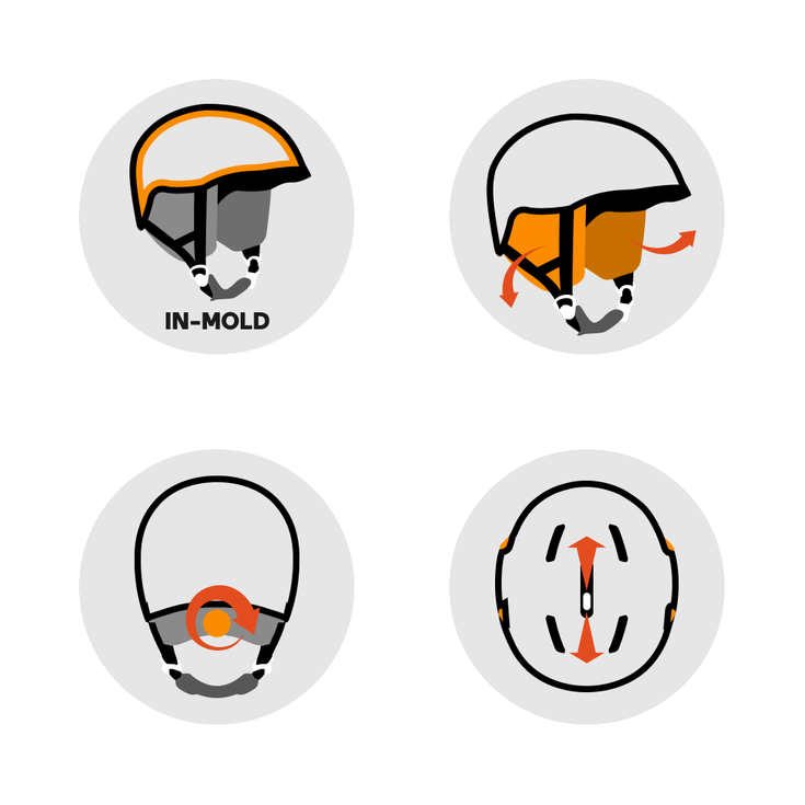 Smith Helmet Mirage Matte White Keypoints