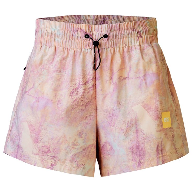 Picture Wandershorts Oslon Printed Tech Geology Cream Präsentation
