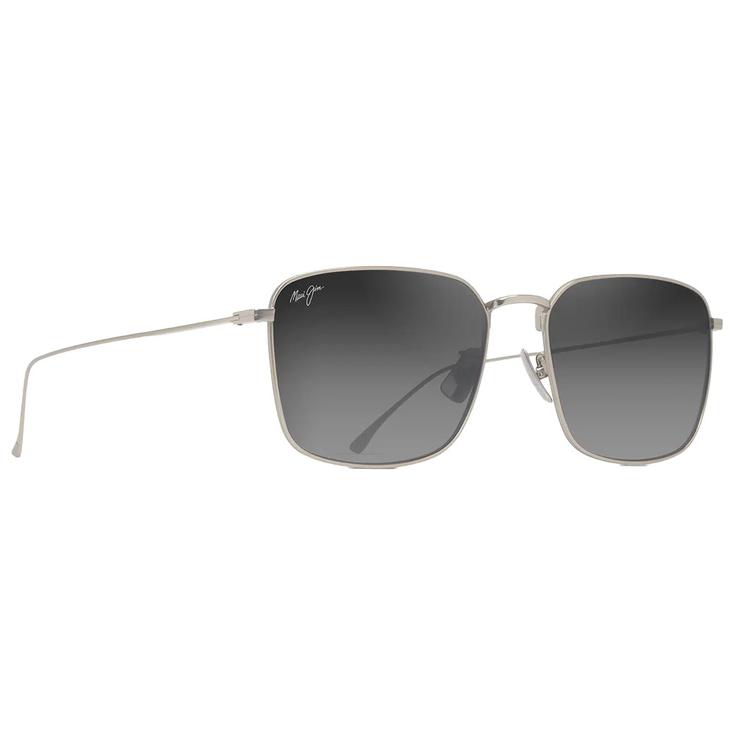 Maui Jim Sunglasses Kahako Matte Silver Neutral Grey MauiBrilliant Overview