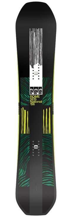 Rome Planche Snowboard National Dos