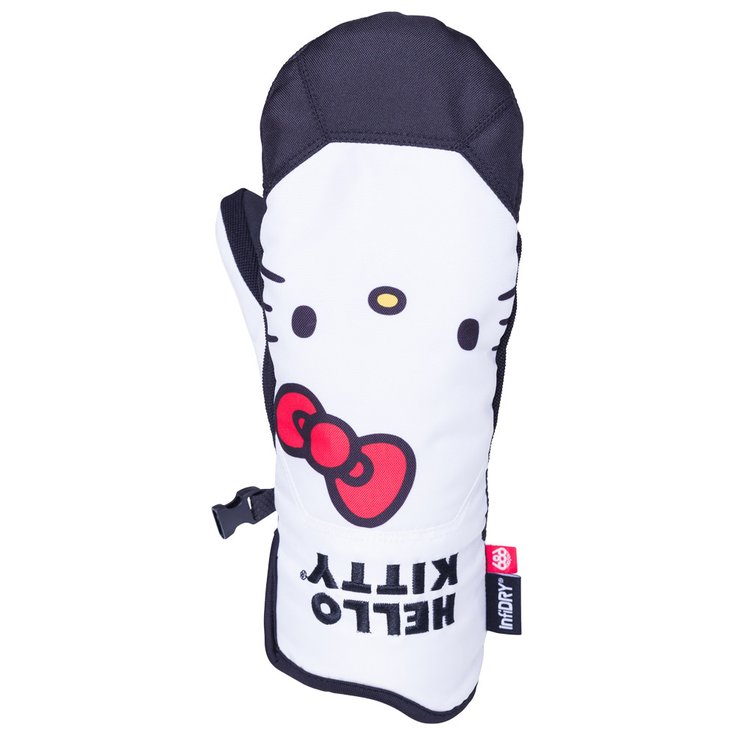 686 Mitten Wmns Revel Mitt Hello Kitty White Overview