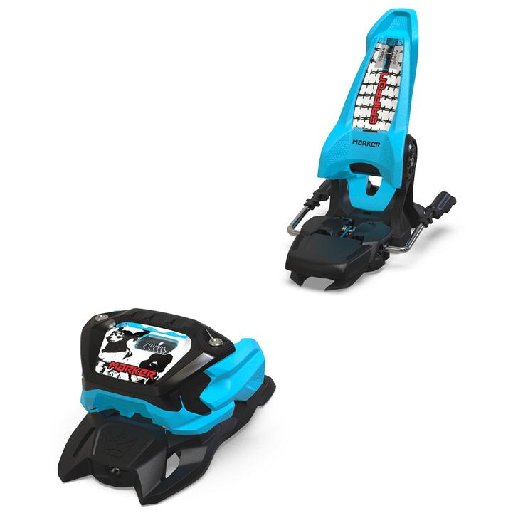 Marker Fijaciones esquí Griffon 13 100mm Black Light Blue Presentación