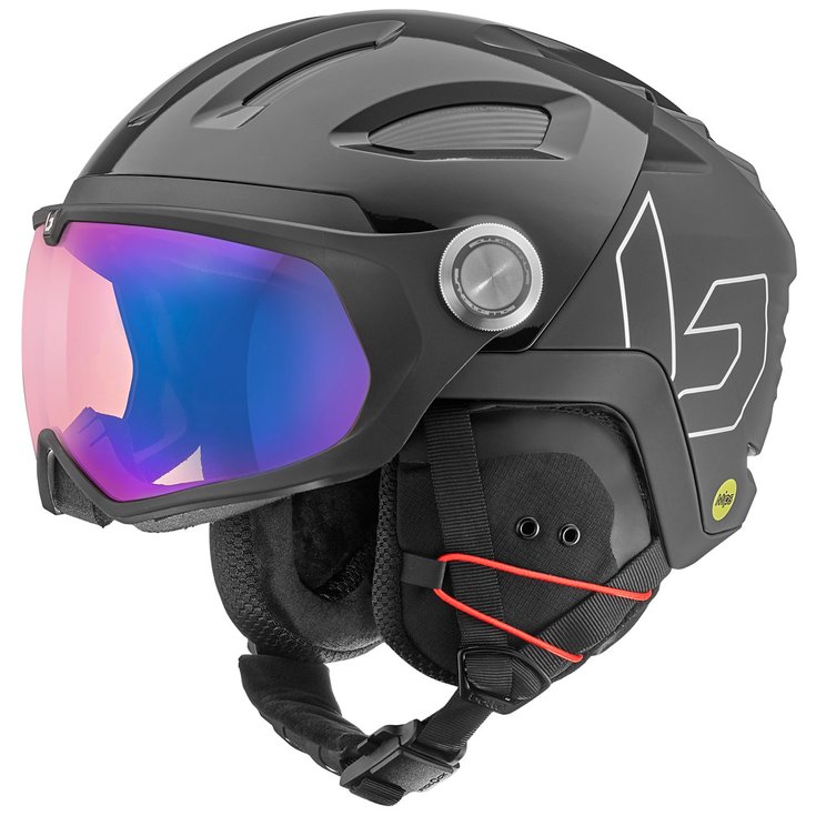 Bolle Visor helmet V-Ryft Mips Black Shiny Overview