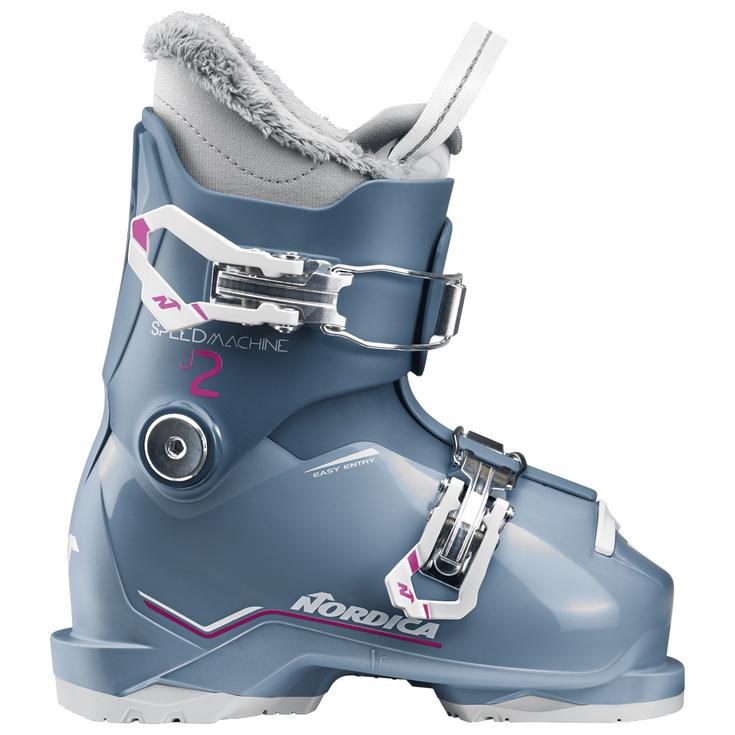 Nordica Skischuh Speedmachine J 2 Blue Light Blue Fuchsia Präsentation