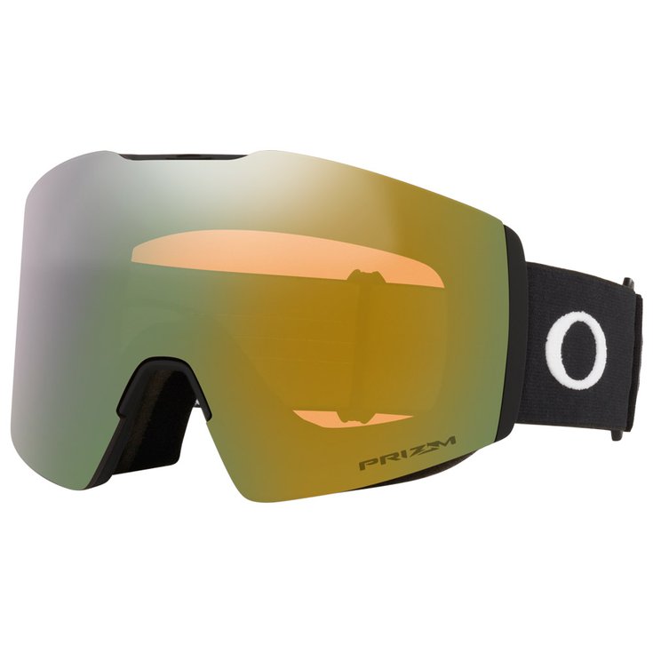Oakley Masque de Ski Fall Line L Matte Black Prizm Sage Gold Iridium Présentation