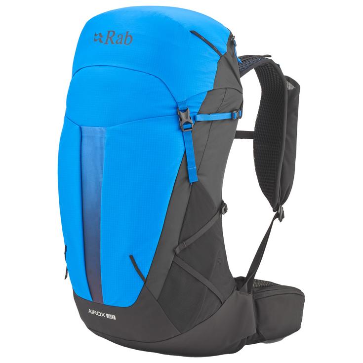 RAB Mochila Airox 30 Maya Blue Black Presentación