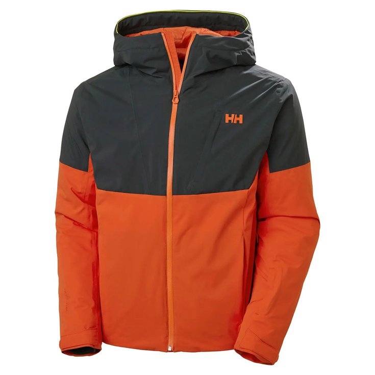 Helly Hansen Ski Jacket Riva Lifaloft Patrol Orange Overview