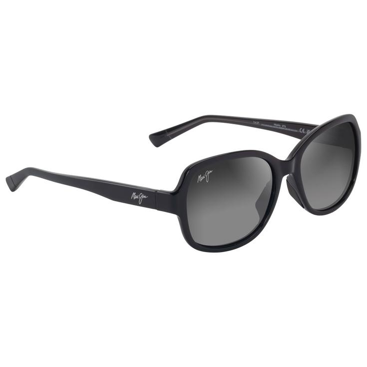 Maui Jim Hiluhilu Shiny Black Neutral Gray Minéral Superthin 