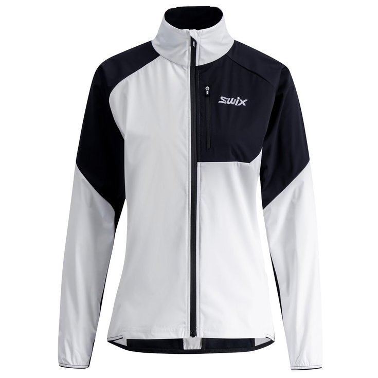 Swix Giacca sci di fondo Focus Wind Jacket W Bright White Black Presentazione