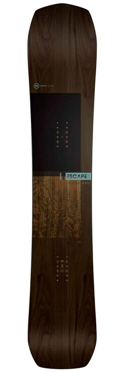 Nidecker Snowboard plank Escape Plus Voorstelling