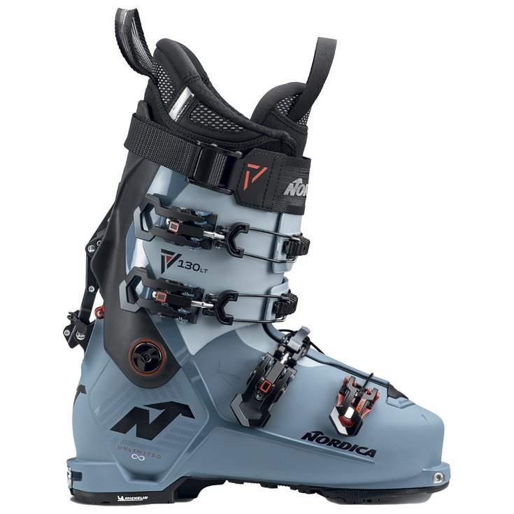 Nordica Touring ski boot Unlimited Lt 130 Dyn Avio Black Red Overview