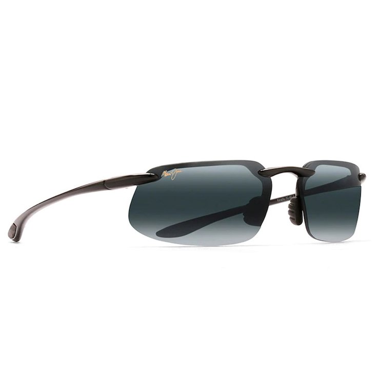 Maui Jim Sunglasses Kanaha Asian Fit Gloss Black Neutral Grey Overview