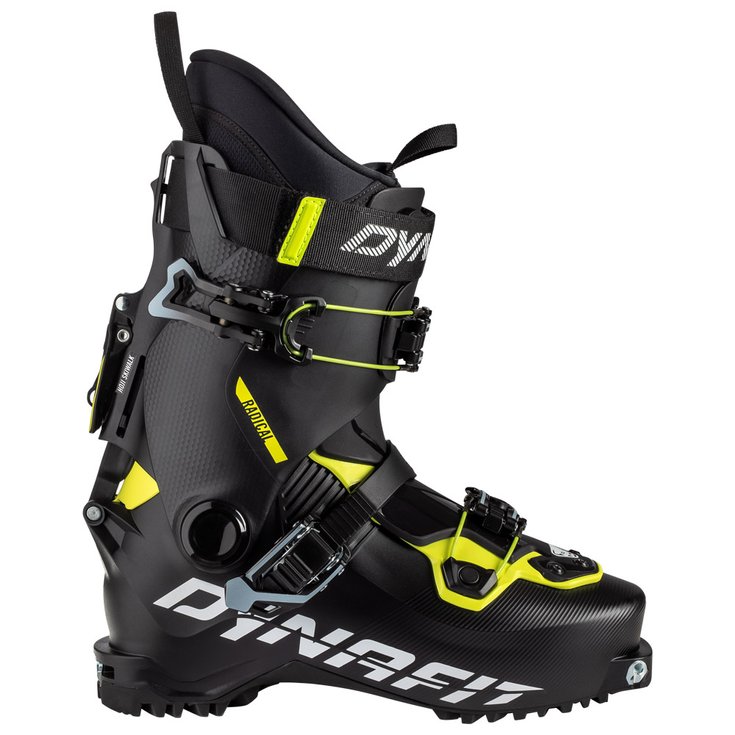 Dynafit Touren-Skischuhe Radical Black Neon Yellow Präsentation