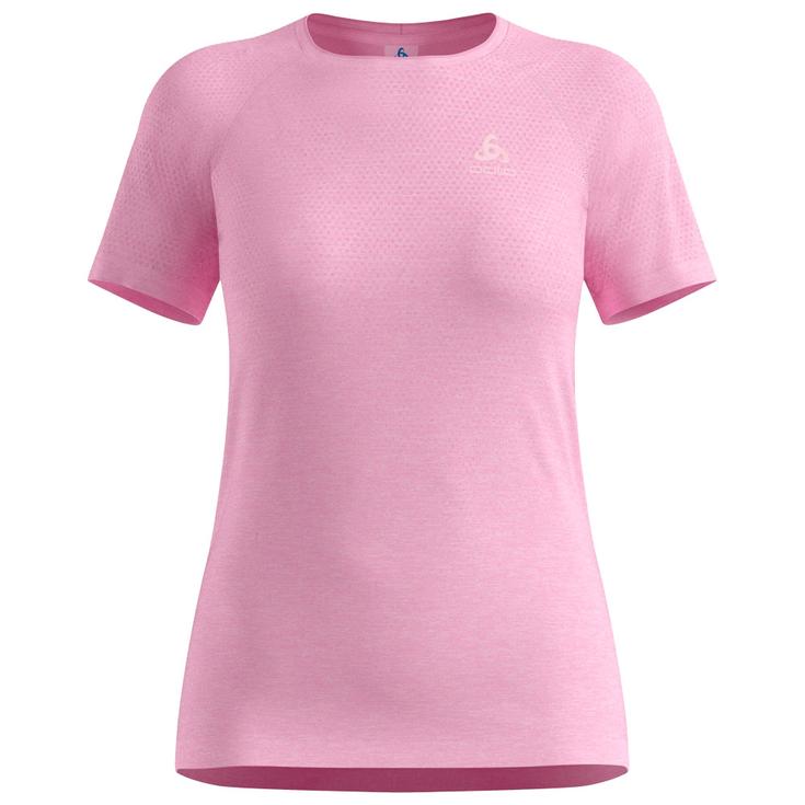 Odlo Trail tee-shirt Essential 365 Short Sleeve W's Hyper Pink Melange Overview