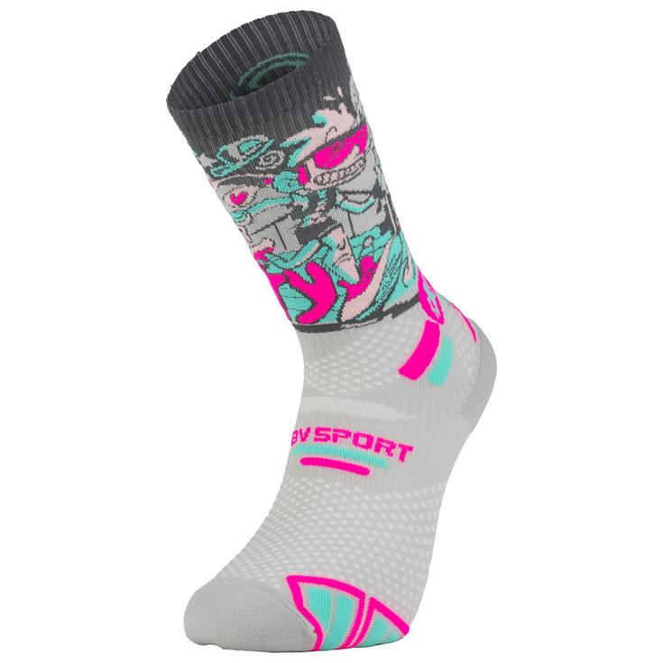 Bv Sport Calze da trail Trail Socks Ultra High Collector Des Bosses Et Des Bulles Ville vs Montagne Presentazione