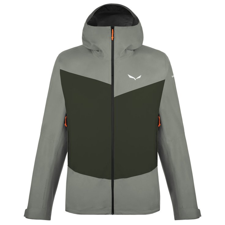Veste de rando Salewa Puez Gore Tex Paclite Jkt M Dark Olive Hiver 2025 Glisshop